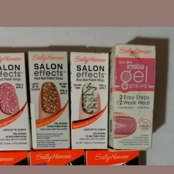 SOLD Sally Hansen Nail LOT Art Kit Strips Pen MORE - Picture 5 of 8